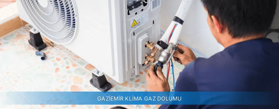 Gaziemir İlçemi Alarko Carrier Klima Gaz Dolumu