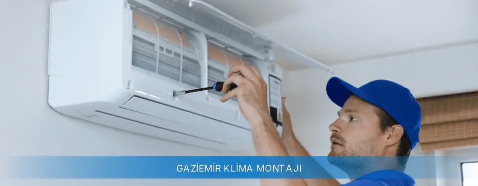 Gaziemir İlçemi Alarko Carrier Klima Montajı
